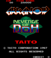 Arkanoid Revenge of Doh Arcade Title.png